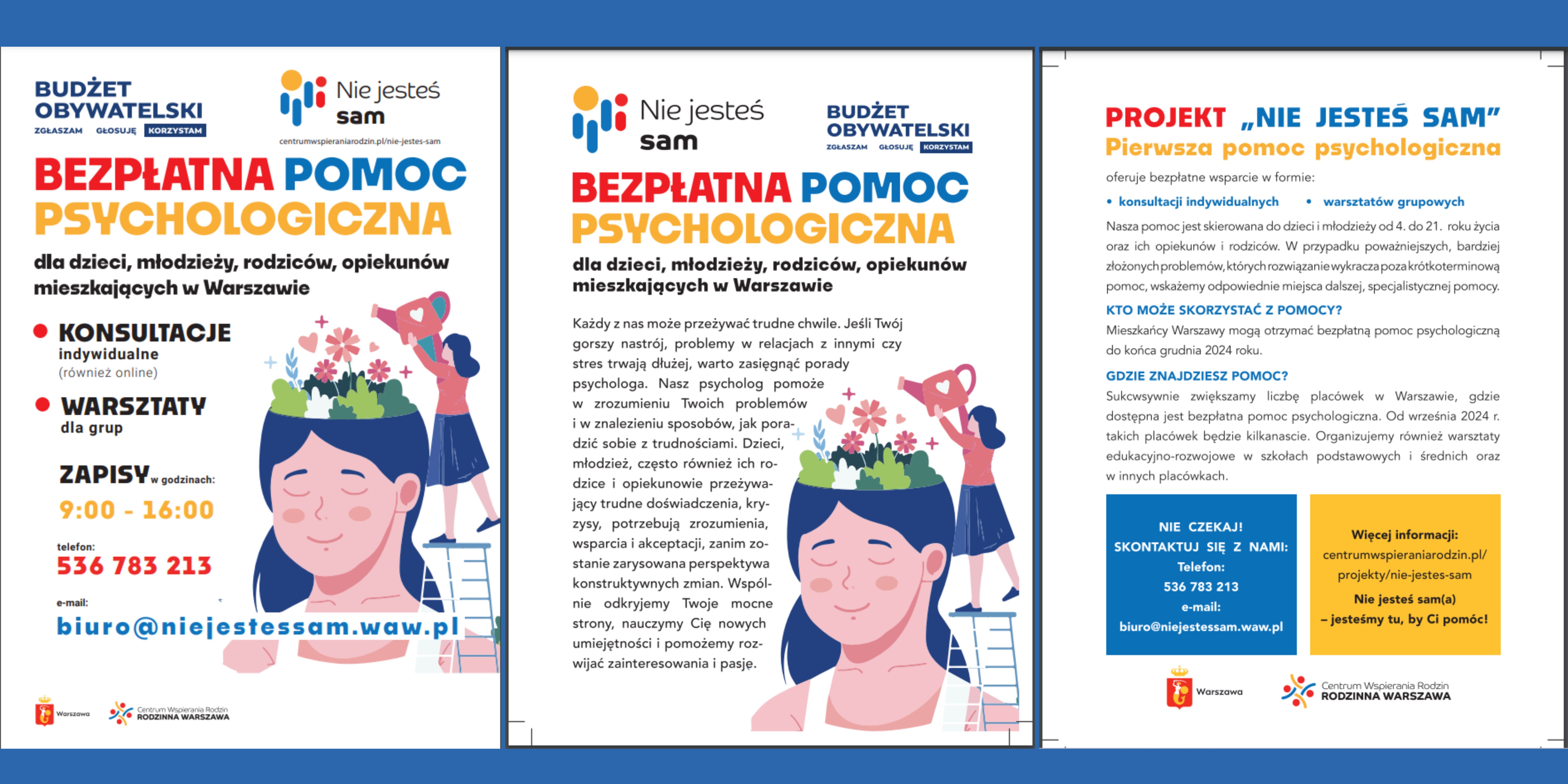 Bezpłatna pomoc psychologiczno-pedagogiczna - informacje