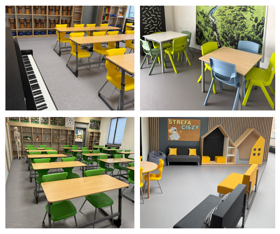 Nowe przestrzenie w szkole